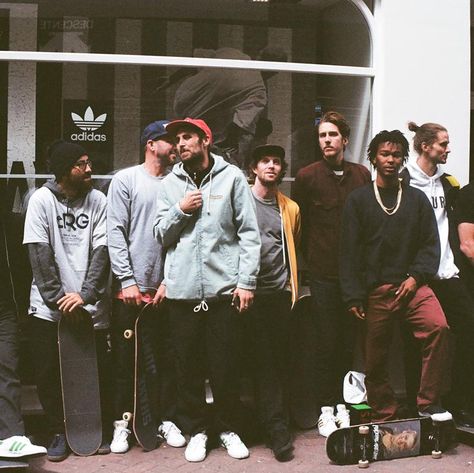 away days: meet the adidas skate team who toured the world Adidas Skate, Terry Jones, Skate Culture, Adidas Skateboarding, Fashion Culture, Skateboarding, Style Guides, Skateboard, Academic Dress