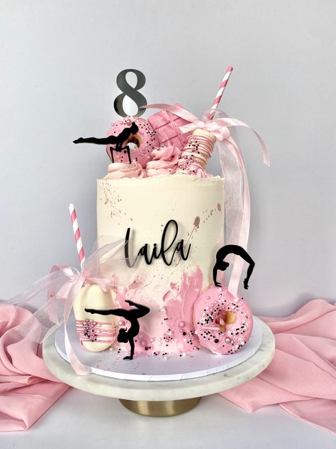 Dance Birthday Cake, Ballet Birthday Cakes, Gymnastics Birthday Cakes, Chocolate Explosion Cake, Ballerina Birthday Cake, Gymnastics Cakes, Girly Birthday Cakes, Ballet Cakes, Dance Cakes