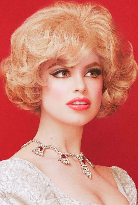 60’s Hairstyles, Eileen Davidson, 1960s Hair, Beehive Hair, Cosmetic Brands, Uncanny Valley, Retro Hair, Hair Flip, Hair Setting