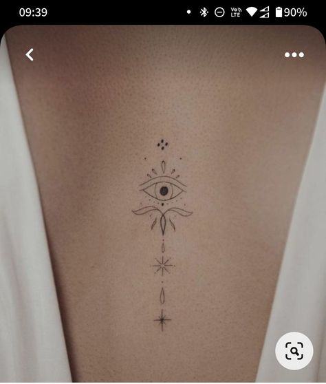 Third Eye Tattoos, Evil Eye Tattoo, Cool Small Tattoos, Eye Tattoo, Mandala Tattoo, Compass Tattoo, Third Eye, A Tattoo, Small Tattoos