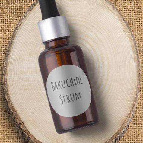 Eye Serum Recipe, Sensitive Skin Serum, Bakuchiol Serum, Diy Serum, Retinol Alternative, Popular Skin Care Products, Retinoic Acid, Glass Dropper Bottles, Mascara Facial