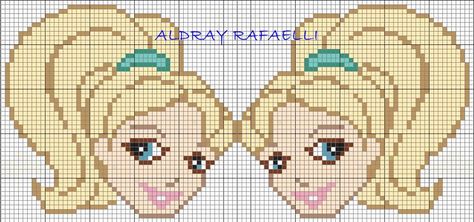 polly Pocket Crochet, Pixel Crochet Blanket, Pixel Crochet, Baby Cross, Stitch 2, Polly Pocket, Plastic Canvas, Pixel Art, Crochet Pattern