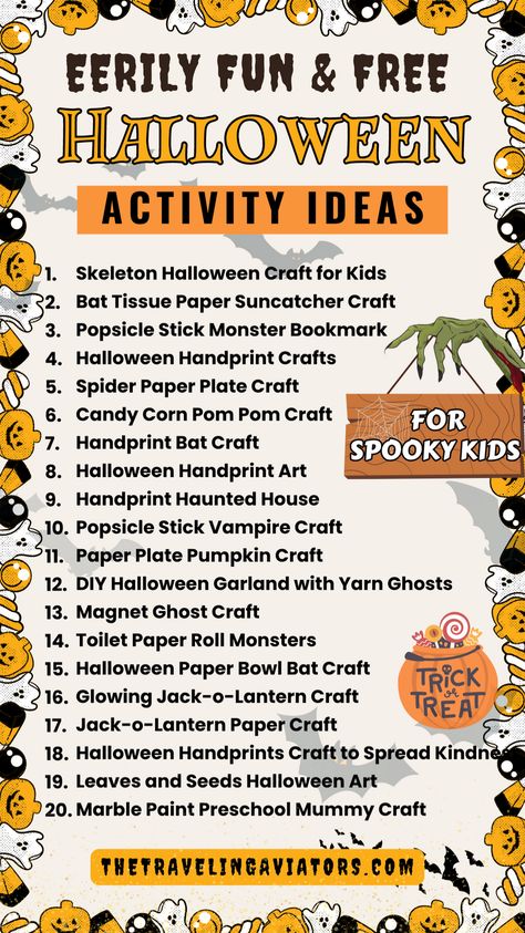 Are you looking for fun and free Halloween activities for kids and toddlers? These free Halloween activities include adorable handprint bat crafts for Halloween decorations, perfect for toddlers under 3. Whether you're planning toddler Halloween games activities or need ideas for Halloween , this post has you covered. From spooky DIY Halloween decorations for kids to fun and simple crafts, your little ones will enjoy making these projects! easy Halloween crafts for kids, perfect halloween season Easy Fun Halloween Crafts, Yarn Ghosts, Halloween Crafts For Preschoolers, Fun Easy Halloween Crafts, Diy Halloween Garland, Easy Halloween Crafts For Kids, Halloween Handprint Crafts, Halloween Handprint, Mummy Crafts