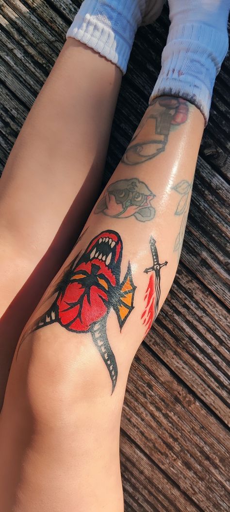 Done by Leon Walker at Northern Cardinal Tattoo in Wakefield, UK eddie munson, hellfire club, stranger things 4, dungeons and dragons, Princess Kneesaa, ewok, star wars, star wars tattoo Hellfire Club Tattoo, Hellfire Tattoo, Eddie Munson Tattoo Ideas, Eddie Munson Tattoos, Demogorgon Tattoo, Stranger Things Tattoo Ideas, Eddie Munson Hellfire Club, Eddie Tattoo, Hellfire Club Stranger Things