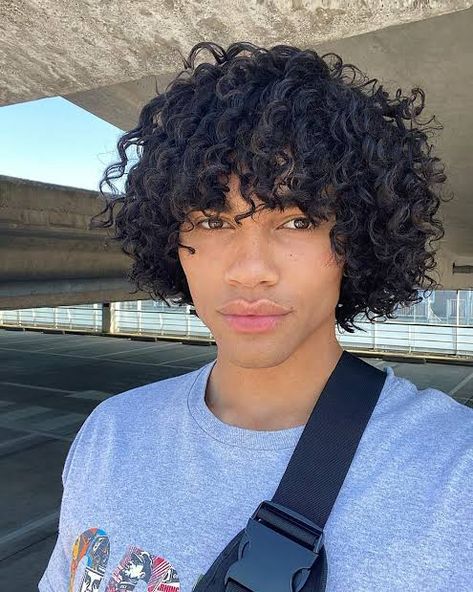 3c Curly Hair, Long Curly Hair Men, Male Haircuts Curly, Hair Cut Guide, 3c Hair, Messy Bob Hairstyles, Cabello Hair, Hairdos For Curly Hair, Corte De Cabelo Masculino