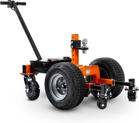 ENHANCED SUPER-DUTY DESIGN - Commercial-grade steel frame with agile wheels ensures optimal maneuverability. Patented Adjustable Ball Attachment for versatile use and a maintenance-free Drive System. Boosted with an extra front Castor and 2 rear support castors for best-in-class stability. Trailer Dolly, Orange Wheels, Pellet Stove Inserts, Natural Gas Generator, Dual Fuel Generator, Tire Tread, Gas Generator, Car Trailer, All Terrain Tyres