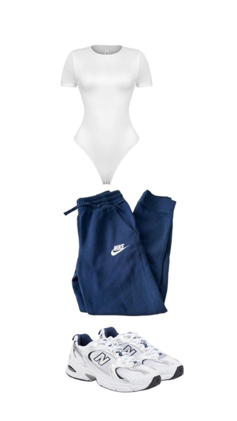 Blue Nike Sweatpants Outfit, Blue Sport Outfit, Nike Sweatpants Outfit, Blue Nike Sweatpants, Blue Uniform, Navy Blue Nike, Sweatpants Outfit, Nike Sweatpants, Blue Nike