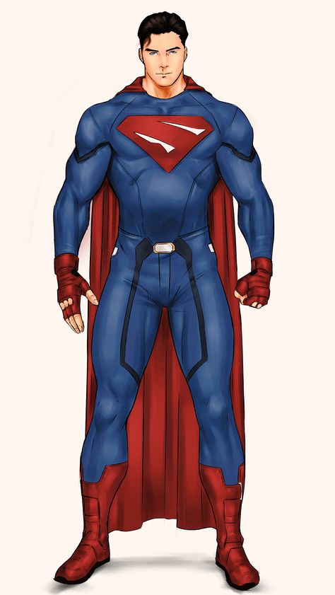 Superman Love, Superman Suit, Heroic Age, Superman Artwork, Batman Armor, Superman Family, Dc Comics Heroes, Superman Art, Comic Style Art