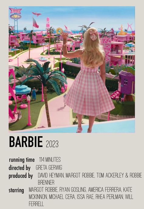 Movie Character Posters, Barbie 2023, Movie Board, Nine To Five, Most Paused Movie Scenes, Movie Card, Iconic Movie Posters, Girly Movies, Film Posters Minimalist