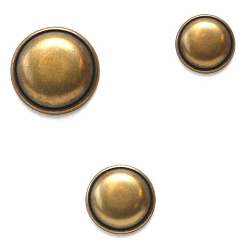 Convex Round Brass Metal Button Twee Aesthetic, Home Panel, Painting Study, Brass Buttons, Fancy Nancy, Study Ideas, Gold Pin, Fabric Ribbon, Simple Beauty