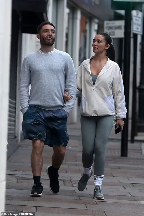 Ed Westwick steps out for a stroll arm-in-arm with his new girlfriend Amy Jackson | Daily Mail Online Ed Westwick And Amy Jackson, His New Girlfriend, Ed Westwick, Amy Jackson, New Girlfriend, Stepping Out, Daily Mail, Bollywood Actress, Fashion Inspiration