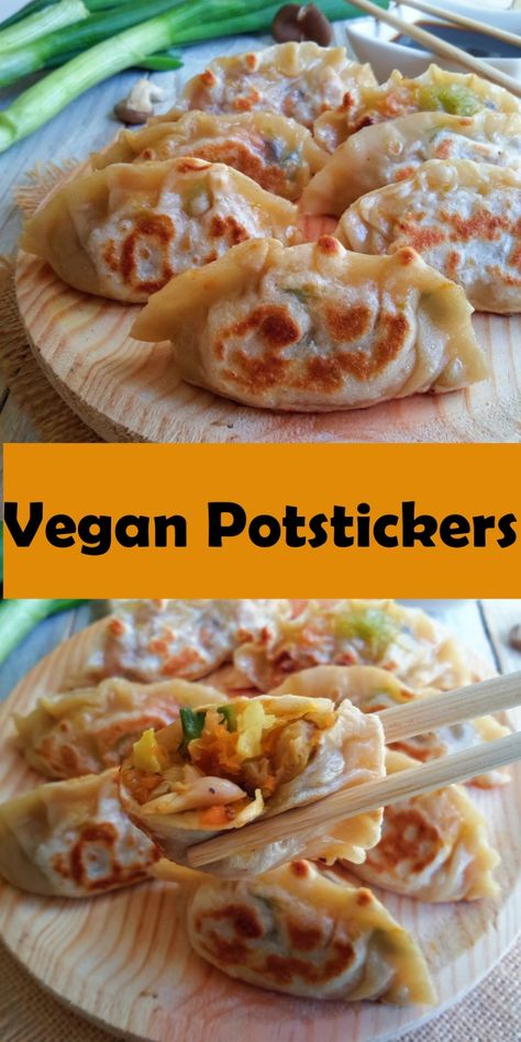 Homemade Wonton Wrappers, Vegan Potstickers, Wonton Wrapper Recipes, Wonton Recipes, Better Than Takeout, Vegan Asian, Wonton Wrappers, Wontons, Vegetarian Dinners