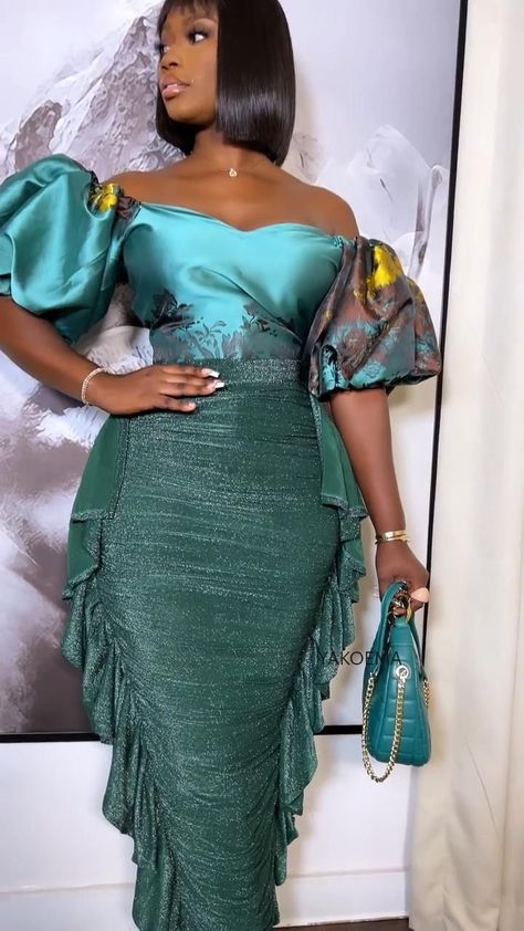 Pin on YAKOEMA Styles Event Dresses Classy, Yakoema Fashion, Ankara Long Gown Styles, Fashion Show Dresses, African Fabric Dress, Chic Dress Classy, Short African Dresses, Mode Turban, Lace Gown Styles