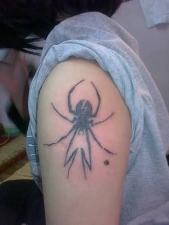 Mcr Tattoo Danger Days, Danger Days Spider Tattoo, Danger Days Tattoo, Mcr Tattoo, Tattoos Jesus, Tattoos Fish, Danger Days, Funky Tattoos, Spider Tattoo