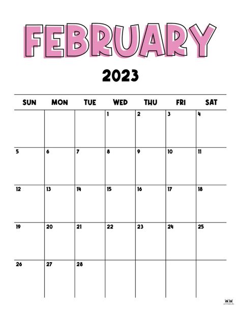 Febuary Calendar 2023, May Planner 2023, February Calender Aesthetic 2023, February Month Calendar 2023, Calendar Template Aesthetic 2023, February Calander 2023, February 2024 Calendar Printable Free, Calender February 2023, Calenders Printable Free 2023