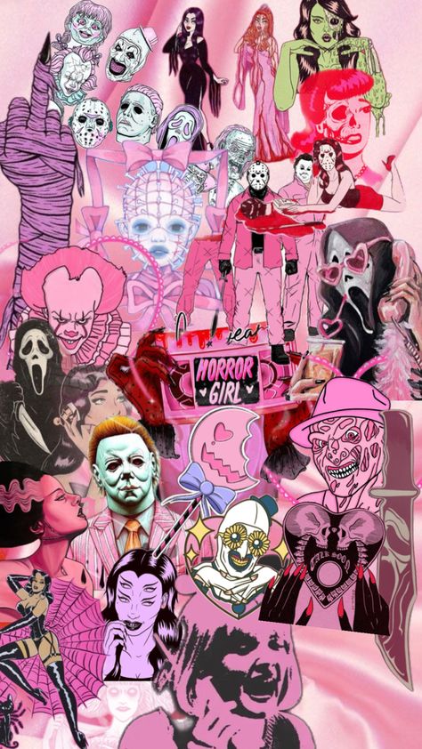 My whole personality #shufflefyp #pinkhorror #horrormovies #horror #fyp #wallpaper #pink #pinkaesthetic Pink Ghostface Wallpaper, Pink Ghostface, Ghostface Wallpaper, Pink Horror, Wallpaper Pink, Laptop Wallpaper, Color Rosa, Iphone Wallpapers, Pink Aesthetic