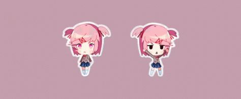 Natsuki Ddlc Gif, Ddlc Banner Gif, Cutecore Gifs, Ddlc Gif, Ddlc Banner, Ddlc Natsuki, Sayori Ddlc, Kin List, Do Cute