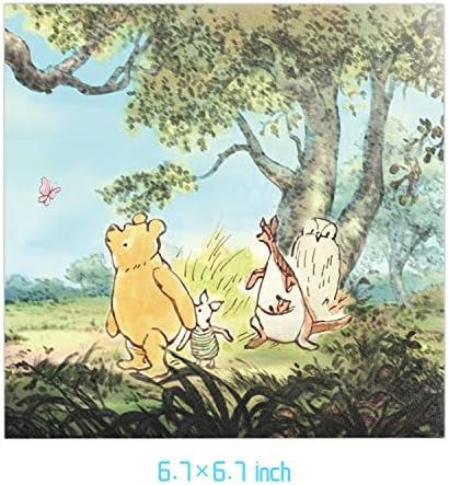 Winnie The Pooh Illustrations, Room Mates, Bear Birthday Party, Large Gift Bags, Bear Birthday, Large Gift, Pooh Bear, Accent Wallpaper, Disney Winnie The Pooh