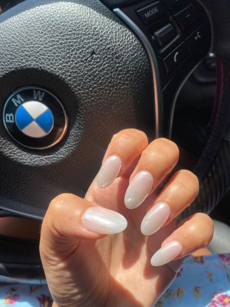 Nail Inspo, Funny Bunny, Glazed Nails, Chrome, Hailey Bieber Nails Hailey Bieber Nails, Bieber Nails, Hailey Bieber, Nails