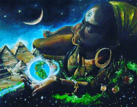 Mother 🌎  #MotherEarth #MotherNature #Wombman #Woman #TheCreator  #theoriginal #BlackWombman #GOD #knowledge #knowyourworth #KnowYourSelf #LoveYourSelf #Love #Peace Black Mother Earth, Mother Earth Goddess, Mother Earth Art, King Painting, Afrofuturism Art, Wallpaper 2023, Daily Message, African Spirituality, Earth Goddess