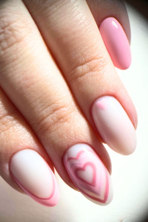 Valentine's Day Nail Ideas Valentine Nails Designs, Sleek Nails, Valentines Nail, Valentine Nail, Trending Nails, Valentine Nail Art, Valentine Nails, Nail Designs Valentines, Creative Valentines