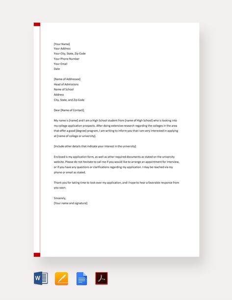 Essay On Independence Day, Job Application Letter Sample, Writing An Application Letter, College Acceptance Letter, Application Letter Sample, College Letters, Letter Template Word, Application Letter, College Acceptance