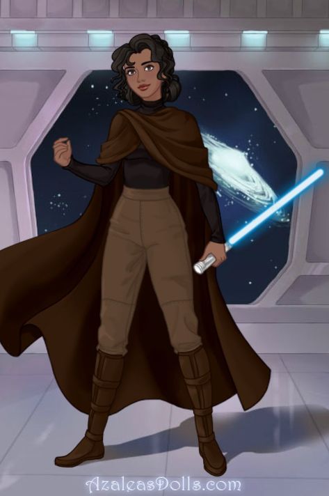 Woman Jedi Costume, Star Wars Fashion Women, Female Jedi Oc, Female Jedi Character Design, Star Wars Outfits Character Design, Jedi Outfit Female, Female Jedi Art, Star Wars Female Outfits, Star Wars Oc Outfits