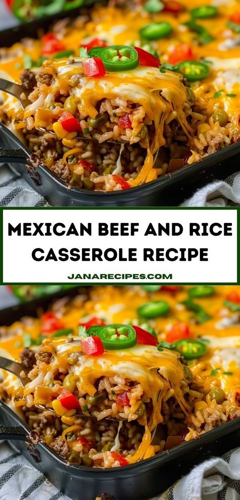 Looking for ground beef recipes easy and delicious? This Mexican beef and rice casserole recipe is perfect. One of the best ground beef recipes for dinner, it's a flavorful and satisfying meal. Ground Beef Spinach, Pakistani Dinner, Ground Beef Stew Recipes, Delicious Ground Beef Recipes, Beef Spices, Ground Beef Stew, Beef And Rice Casserole, Casserole With Ground Beef, Hamburger Meals