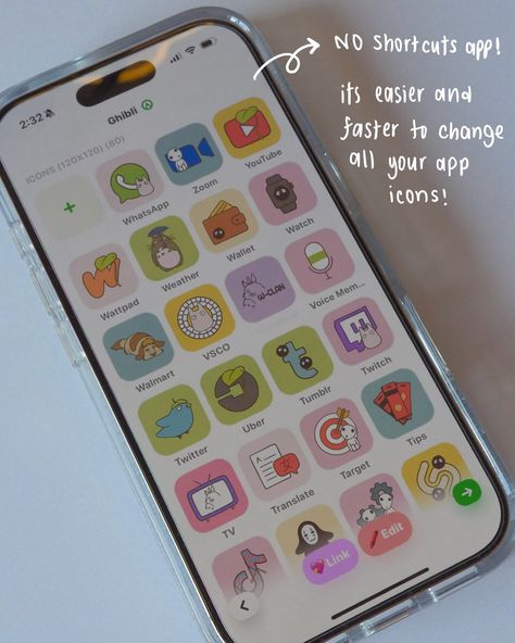 Cute Ipad Icons, Free Ios App Icons, Changing App Icons, Iphone Theme Icons, Apps Icon Aesthetic, Apps Must Have Iphone, Iphone App Organization, Icon Pack Aesthetic, Ipad App Icons