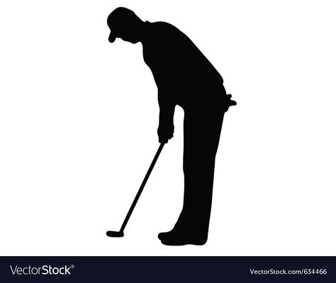 Golfer Silhouette, Silhouette Svg, Transparent Png, Card Craft, High Res, Png Images, Adobe Illustrator, Vector Images, Vector Free