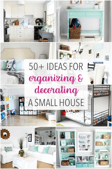 Decorating Small Houses, Decorating A Small House, House Townhouse, Small House Organization, Ideas For Organizing, Small House Living, Diy Home Decor For Apartments, A Small House, Small House Decorating