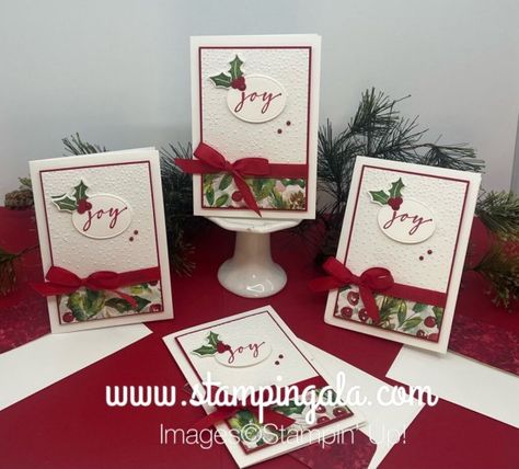 Christmas Simple, Christmas Note Cards, Christmas Classic, Stampin Up Christmas Cards, Christmas Catalogs, Stampin Up Christmas, Christmas Holiday Cards, Christmas Stamps, Christmas Cards To Make