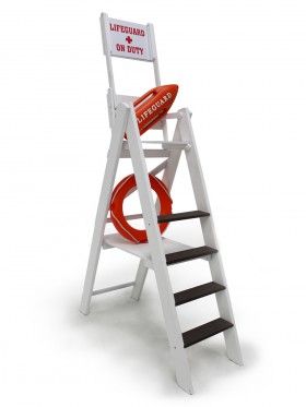 Event Prop Hire: Lifeguard Chair Lifeguard Party, Baywatch Party, Malibu Rescue, Lifeguard Stands, Lifeguard Chair, Life Guard, Lifeguard Tower, Seaside Theme, Pool Life