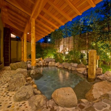 Hot spring bath, Kadensho, Arashiyama Onsen, Kyoto - Kyoritsu Resort in Kyoto Onsen Kyoto, Hot Spring Bath, Japanese Onsen, 1st Night, Twins Room, Hot Spring, Hotel Deals, Best Location, Hot Springs