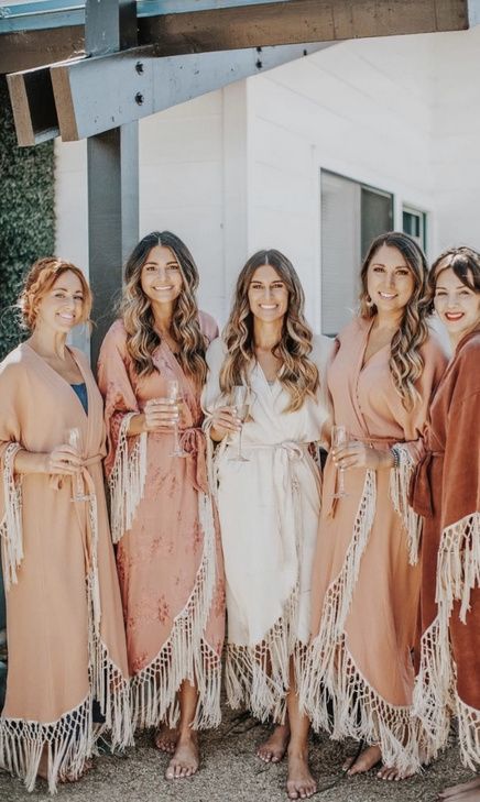 Boho Wedding Robes. Providing feminine garments that are beautiful and sustainable by Camas Lilly Co. | Sustainable Robes & Gifts | for the Modern Bride | Inspired by Nature. Modern robes, wedding gifts, bridal robe getting ready, long bridal robe, bridal robe ideas, satin bridal robe, bridal robe getting ready wedding, unique bridal robe, bridal party robe ideas, bridesmaid robe ideas, bride and bridesmaid robe Bridesmaid Robe Ideas, Robe Getting Ready Wedding, Bridal Robe Ideas, Bridal Robe Getting Ready, Bridal Robes Getting Ready, Bridal Party Robe, Bridal Things, Long Bridal Robe, Satin Bridal Robe