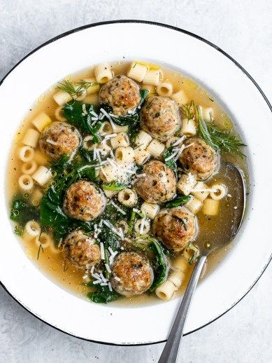 Italian Wedding Soup Creamy, Minestra Maritata (italian Wedding Soup), The Best Italian Wedding Soup, Creamy Italian Wedding Soup, Best Italian Wedding Soup Recipe, Wedding Soup Italian, Healthy Italian Wedding Soup, Best Italian Wedding Soup, Wedding Soup Recipe