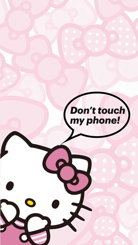 Hello Kitty wallpaper preppy Wallpaper Dont Touch My Phone, Don't Touch My Phone Wallpapers Cute, Pink Hello Kitty Wallpaper Iphone, Dont Touch My Phone, Pink Wallpaper Ipad, Hello Kitty Colouring Pages, Hello Kitty Aesthetic, Bling Wallpaper, Hello Kitty Coloring