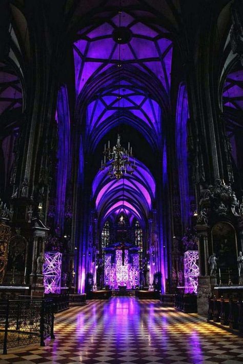 Late Night Randomness (24 Photos) - Suburban Men Gothic Aesthetic, Arte Inspo, Gothic Architecture, Photorealism, Gothic House, 판타지 아트, Beautiful Architecture, Purple Aesthetic, Fantasy Landscape