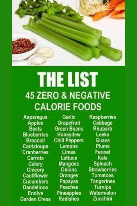 The List of 45 Zero & Negative Calories Foods Negative Calorie Foods, Asparagus Garlic, Blueberry Rhubarb, Zero Calorie Foods, Watermelon Radish, Baking Soda Beauty Uses, Beet Greens, Best Diets, Diet And Nutrition