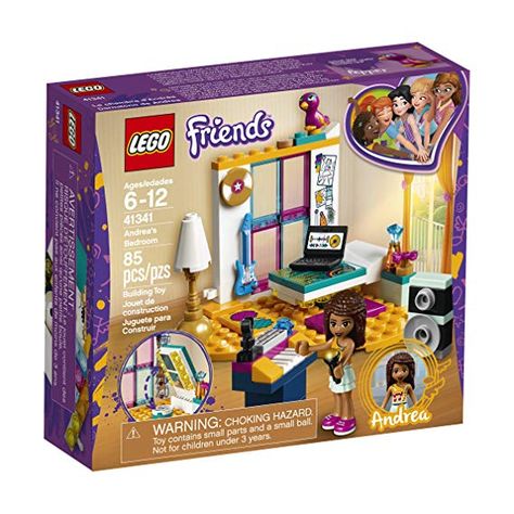 LEGO 41341 Friends Andrea's Bedroom Building Set Friends Lego, Lego Friends Sets, Minecraft Video Games, Lego Girls, Lego Toys, Buy Lego, Friends Set, Lego Creator, Barbie Diy