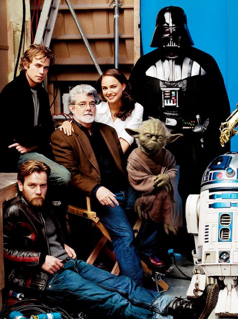 lemonpunch — Annie Leibovitz’s 2005 Star Wars Vanity Fair... Star Wars Meme, Star Wars Cast, Ingmar Bergman, Star Wars Love, Septième Art, Cuadros Star Wars, Annie Leibovitz, Star Wars Film, Trainspotting