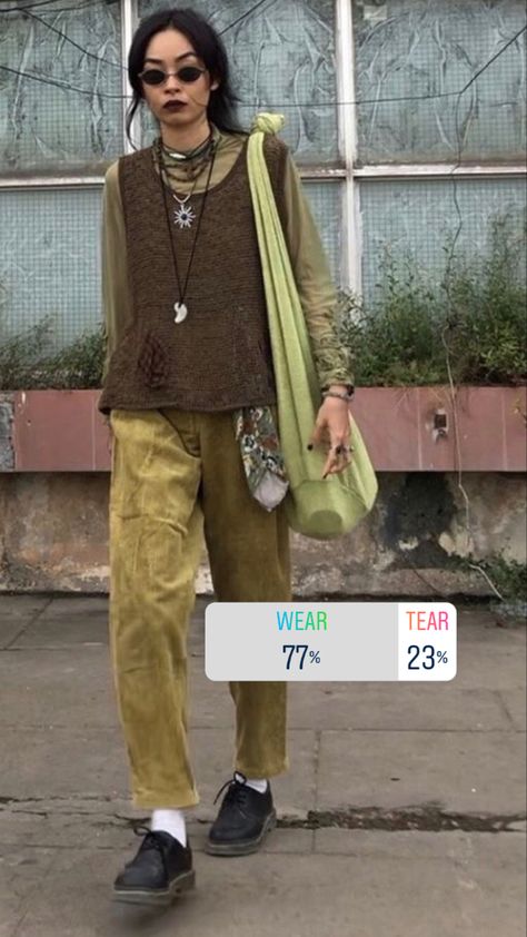 Earthy Style Clothes, Winter Hippie Outfits Boho, Earthtone Outfits, Outfit Organization, Winter Hippie Outfits, Modern Fantasy Fashion, Earthy Aesthetic Fashion, Earthy Aesthetic Outfits, Earthy Goth