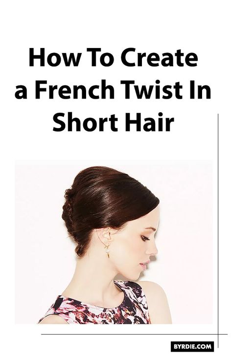 How To French Twist Short Hair, Hair Fork Short Hair, French Roll Short Hair, Short Hair French Twist, Twist For Short Hair, French Twist Short Hair, French Twist Bun, French Twist Updo, Jen Atkin