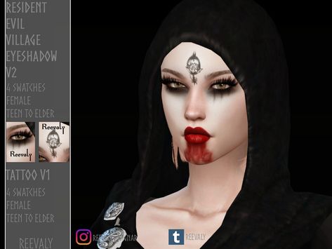 Resident Evil Village Set | Reevaly on Patreon Resident Evil Village, Makeup Cc, Sims 4 Anime, Sims 4 Body Mods, Sims 4 Dresses, Sims 4 Cc Finds, Cc Finds, Sims 4 Cc, Sims 4 Custom Content