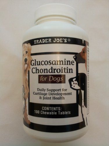 Trader Joes Glucosamine Chondroitin for Dogs by Trader Joes Pet Supplies *** For more information, visit image link.(This is an Amazon affiliate link and I receive a commission for the sales) Chow Chow Mix, Best Probiotics, Glucosamine Chondroitin, Dog Itching, Nursing Supplies, Dog Dental Care, Dog Odor, Dog Food Storage, Train Your Dog