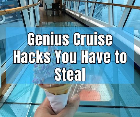 I've been fortunate enough to have gone on more than 25 cruises so far. I'm sharing some of my cruise hacks for your next cruise. Enchanted Princess Cruise Ship, Cruise Ship Hacks, Celebrity Cruise Hacks, What To Take On A Cruise, Carnival Cruise Hacks, Cruise Background, Princess Cruises Caribbean, Cruise Hacks, Carnival Cruise Tips