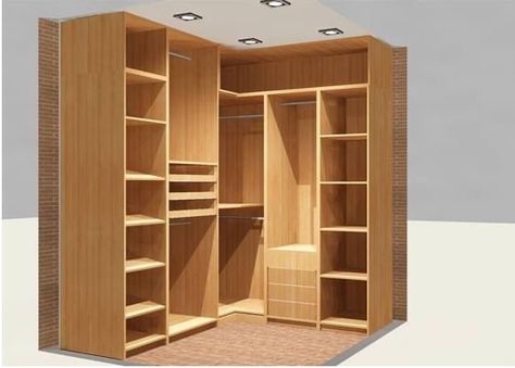 L Shape Wardrobe Design Bedroom Modern, Wardrobe Design Bedroom Modern, Closet Design Plans, Wooden Cupboard Design, Interior Design Kitchen Contemporary, Wall Wardrobe Design, Wooden Wardrobe Design, Wooden Cupboard, Dream Closet Design