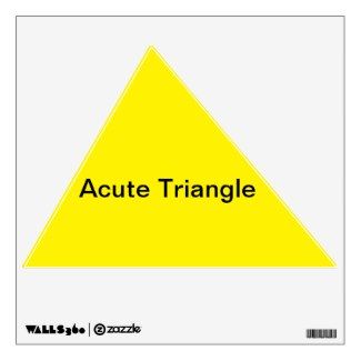 Acute Triangle Wall Decal. Brilliant high-resolution printing on self-adhesive fabric paper. Easy peel and restick up to 100 times. No wall damage or sticky residue. Manufactured by Walls 360 in Las Vegas, Nevada. Acute Triangle, Adhesive Fabric, Triangle Wall, Office Shop, Fabric Paper, Las Vegas Nevada, Decals Stickers, Wall Decal, Nevada