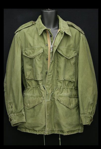 Perfectly worn (and oddly unmarked) Korean War Era M-51. M51 Field Jacket, M65 Field Jacket Vintage, Military Style Windproof Parka For Streetwear, Fashion Men Casual, Spring Military Parka, Army Field Jacket, Military Style Parka With Multiple Pockets, M65 Jacket, M65 Field Jacket