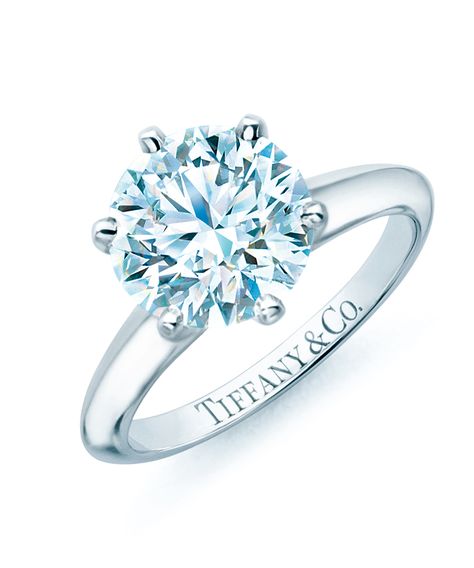 20 Extravagant Engagement Rings. - Dujour Tiffany Setting Engagement Ring, Tiffany Wedding Rings, Tiffany Engagement, Classic Diamond Engagement Ring, Tiffany Engagement Ring, Timeless Engagement Ring, Cool Wedding Rings, Oval Engagement, Best Engagement Rings